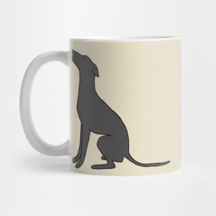 italian greyhound illustration Mug